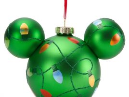 Mickey Mouse Icon Ball Ornament – Holiday Lights now available online