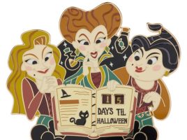 Hocus Pocus Jumbo Halloween Countdown Pin 2025 – Limited Release is now available