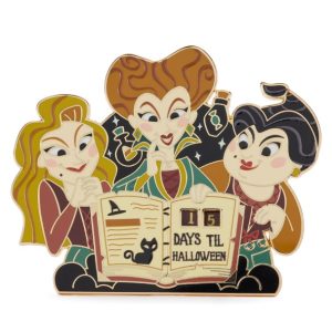 Hocus Pocus Jumbo Halloween Countdown Pin 2025 - Limited Release