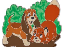 Todd and Copper Pin – The Fox and the Hound – Purchase Online Now