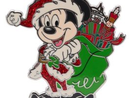Santa Mickey Mouse Holiday Pin now out for purchase