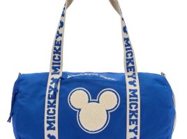 Mickey Mouse Icon Collegiate Duffle Bag – Exclusive is now available