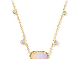 Mickey Mouse Icon Elisa Necklace by Kendra Scott can now be purchased online
