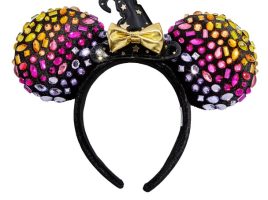 Minnie Mouse Halloween Ear Headband for Adults by BaubleBar can now be purchased online