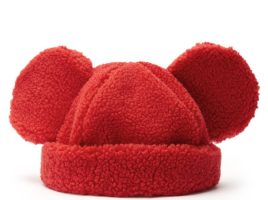 Minnie Mouse Fleece Beanie for Women by Cakeworthy – Red is here now
