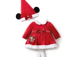 Mrs. Santa Minnie Mouse Costume for Baby – Buy Online Now