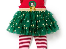 Santa Minnie Mouse Holiday Dress and Leggings Set for Baby now out for purchase
