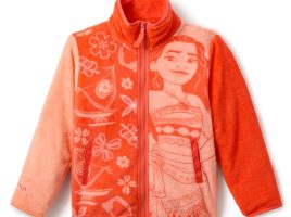 Moana Zip Fleece Jacket for Girls now available online