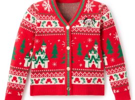 Santa Mickey Mouse Holiday Cardigan for Kids available online for purchase