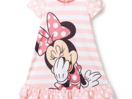 Minnie Mouse Striped Nightshirt for Girls now available