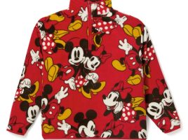 Mickey and Minnie Mouse 1/4 Zip Fleece Pullover for Women released today