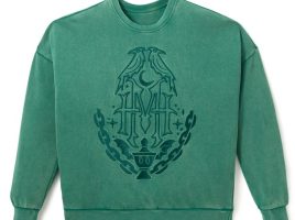 The Haunted Mansion Monogram Pullover Sweatshirt for Women by Her Universe – Exclusive is now available
