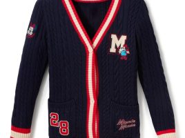 Minnie Mouse Collegiate Knit Cardigan Sweater for Women – Exclusive is available online