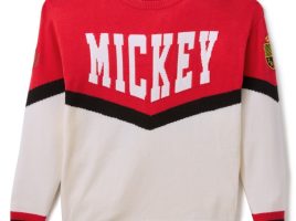 Mickey Mouse Collegiate Pullover Knit Sweater for Women – Exclusive – Get It Here