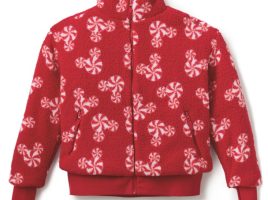 Mickey Mouse Icon Peppermint Swirl Sherpa Fleece Zip Jacket for Women can now be purchased online
