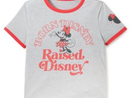 Minnie Mouse ”Born Disney Raised Disney” Ringer T-Shirt for Women can now be purchased online