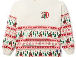 Santa Mickey Mouse Fair Isle Spirit Jersey for Adults – Disneyland here now