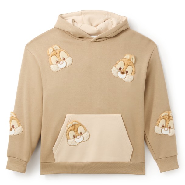 Chip 'n Dale Plush Pullover Hoodie for Adults - Disney Store China