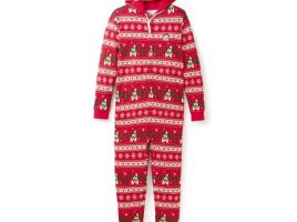 Mickey Mouse Icon Holiday One-Piece Pajama for Adults now out for purchase
