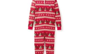 Mickey Mouse Icon Holiday One-Piece Pajama for Adults now out for purchase