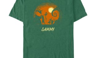 The Nightmare Before Christmas Halloween Silhouette T-Shirt for Adults – Customized | Disney Store now available for purchase