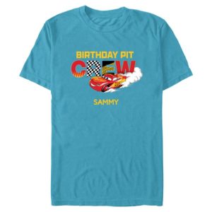 Lightning McQueen ''Birthday Pit Crew'' T-Shirt for Kids - Cars - Customized | Disney Store