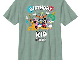 Mickey Mouse and Friends ”Birthday Kid” T-Shirt for Kids – Customized | Disney Store now out