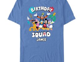 Mickey Mouse and Friends ”Birthday Squad” T-Shirt for Kids – Customized | Disney Store is available online