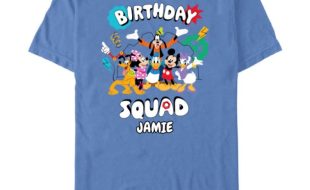 Mickey Mouse and Friends ”Birthday Squad” T-Shirt for Kids – Customized | Disney Store is available online