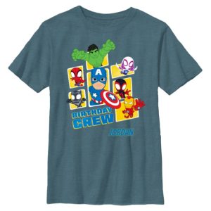 Spidey and His Amazing Friends ''Birthday Crew'' T-Shirt for Kids - Customized | Disney Store