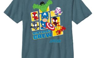 Spidey and His Amazing Friends ”Birthday Crew” T-Shirt for Kids – Customized | Disney Store available online for purchase