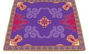 Magic Carpet Blanket with Cinch Bag – Aladdin here now