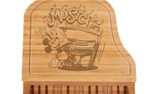 Mickey Mouse Piano Cheese Board has hit the shelves for purchase