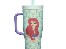 Ariel  Stainless Steel Cruiser Cup with Straw by Corkcicle – The Little Mermaid here now
