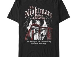 Jack Skellington and Angel T-Shirt for Adults – The Nightmare Before Christmas is now out for purchase
