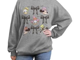 Mickey Mouse and Friends Halloween ”Bows” Pullover Sweatshirt for Adults was released today