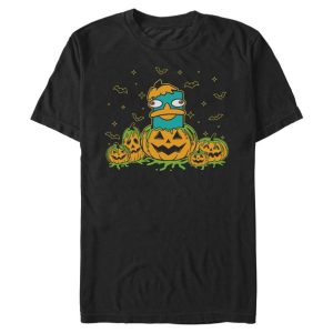 Perry the Platypus Halloween T-Shirt for Adults - Phineas and Ferb