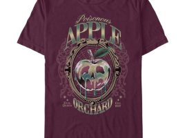 Snow White and the Seven Dwarfs ”Poisonous Apple Orchard” T-Shirt for Adults now out