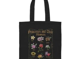 Disney Princess Flowers Canvas Tote is now available online Disney Princess Flowers Canvas Tote is now available online