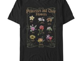 Disney Princess Flowers T-Shirt for Adults now available online