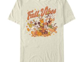 Mickey Mouse and Friends ”Fall Vibes” T-Shirt for Adults is available online