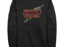 Lightning McQueen ”Neon” Pullover Sweatshirt for Adults – Cars now available