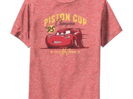 Lightning McQueen ”Piston Cup Champion” T-Shirt for Kids – Cars released today
