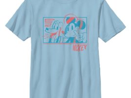 Mickey Mouse and Pluto Pop Art T-Shirt for Kids can now be purchased online