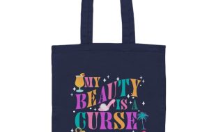 The Golden Girls ”My Beauty Is a Curse” Canvas Tote – Buy Online Now