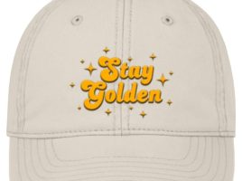 The Golden Girls ”Stay Golden” Baseball Cap for Adults has hit the shelves for purchase