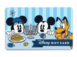 Mickey Mouse and Friends Hanukkah Disney Gift Card – Buy It Today!