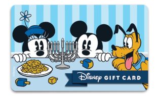 Mickey Mouse and Friends Hanukkah Disney Gift Card – Buy It Today!