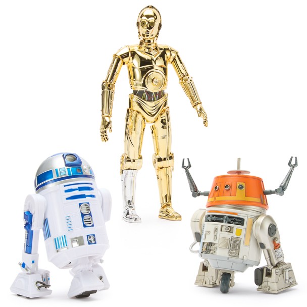 R2-D2 C-3PO and C1-10P Talking Action Figure Set - Star Wars Power