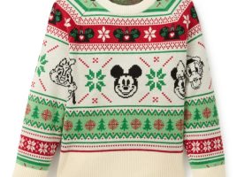 Mickey Mouse and Friends Holiday Sweater for Kids has hit the shelves Mickey Mouse and Friends Holiday Sweater for Kids has hit the shelves